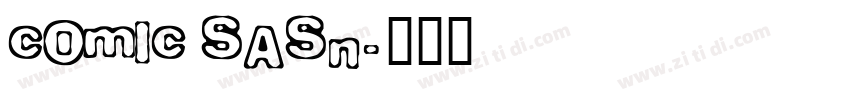 comic sasn字体转换